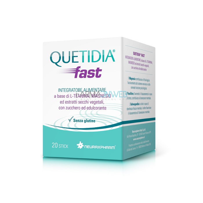 Quetidia Fast Integratore Alimentare 20 stick orodispersibili