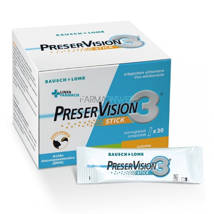 Preservision 3 Integratore Alimentare 30 stick orosolubili
