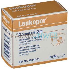 Essity Italia Cerotto Leukopor 2,5 cm x 920 cm