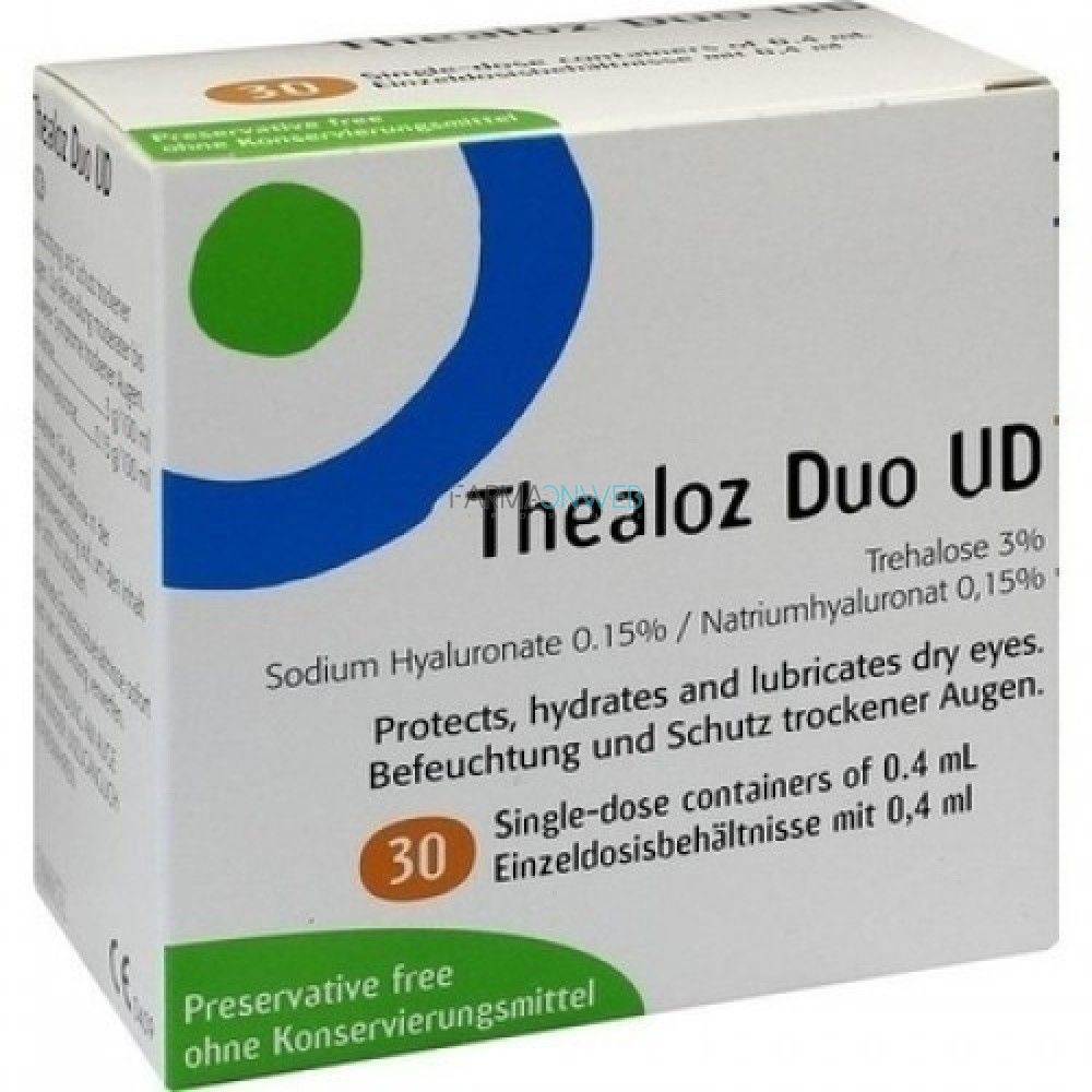 Thealoz Duo UD Soluzione Oculare 30 monodose 0,4 ml