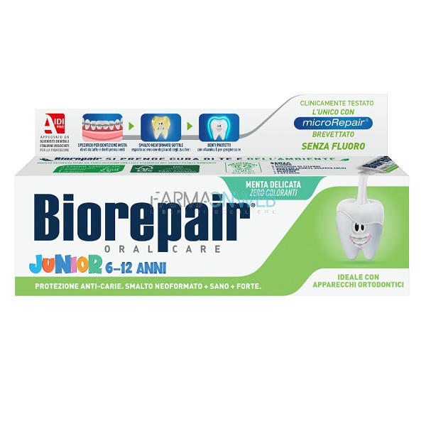 Biorepair Junior 6-12 Dentifricio 75 ml