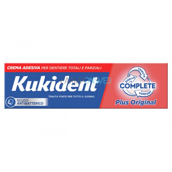 Kukident Complete Plus Original Crema Adesiva 40 g