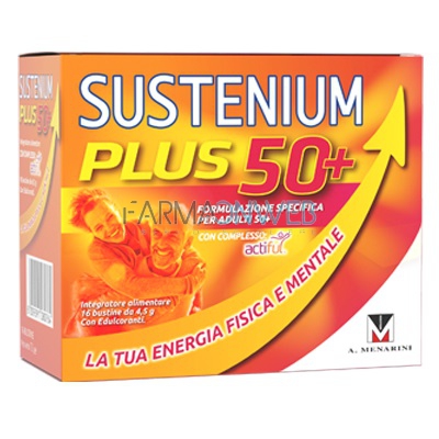 Menarini Linea Sustenium Plus 50+ Integratore Alimentare 16 Buste
