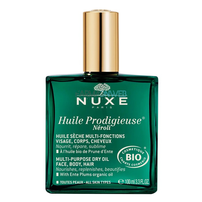 Nuxe Huile Prodigieuse Neroli Olio Secco Multi-funzioni Viso Corpo Capelli 100ml