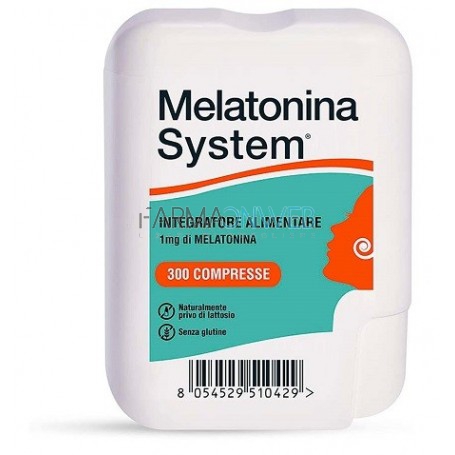 Sanifarma Melatonina System 1 mg Integratore Alimentare 300 compresse