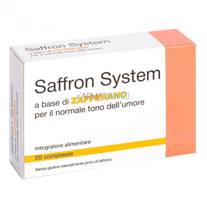 Sanifarma Saffron System Integratore Alimentare 20 compresse