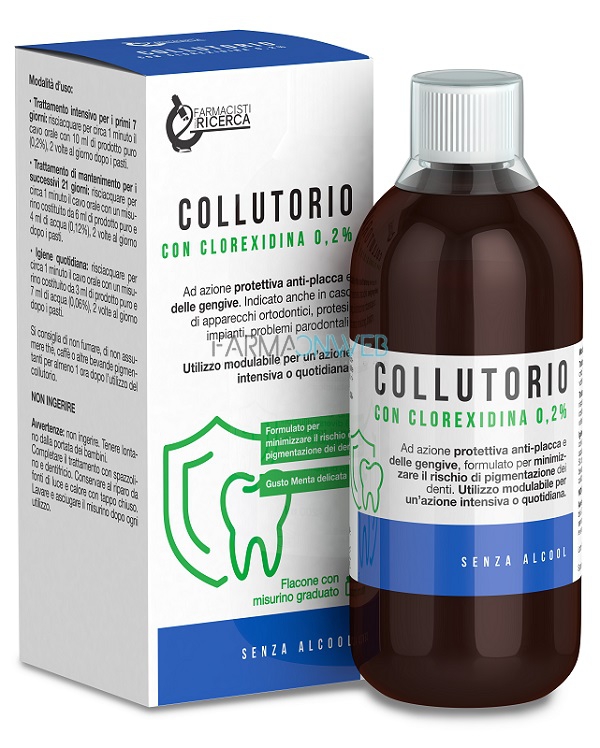 Collutorio con Clorexidina 0,2% 200 ml