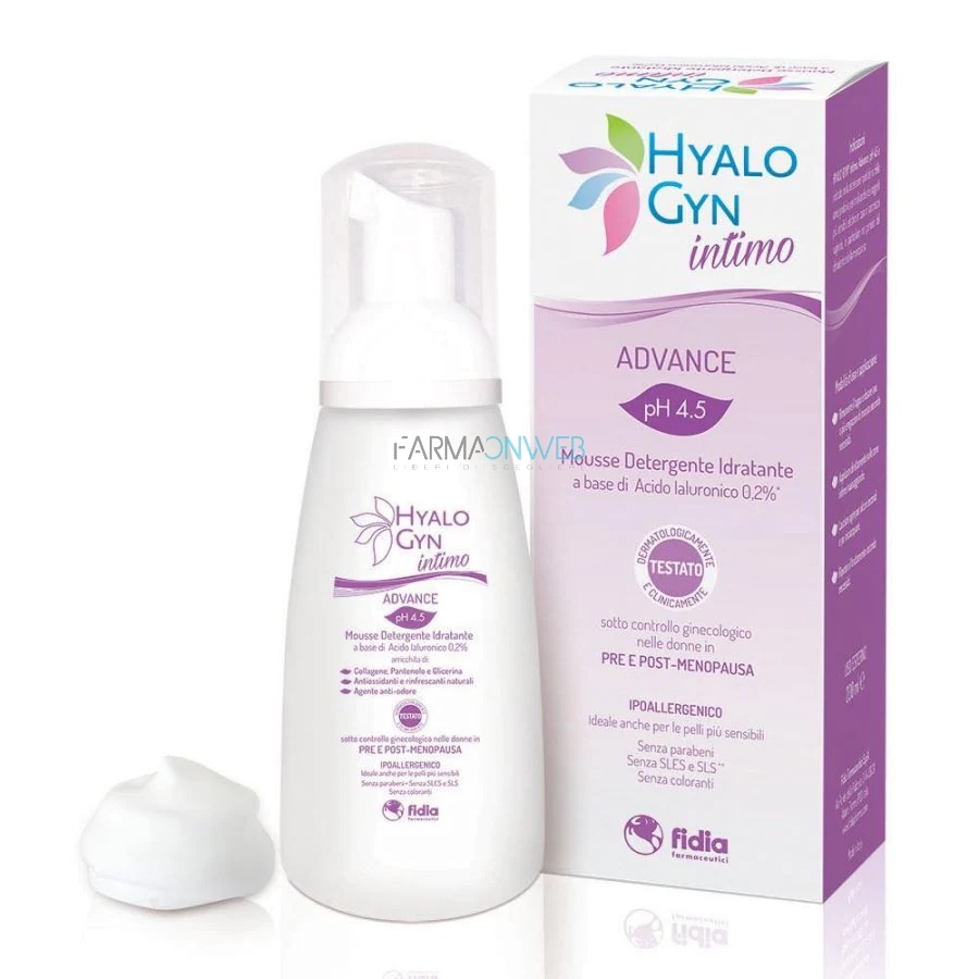 Fidia Hyalo Gyn Intimo Mousse Detergente 200 ml