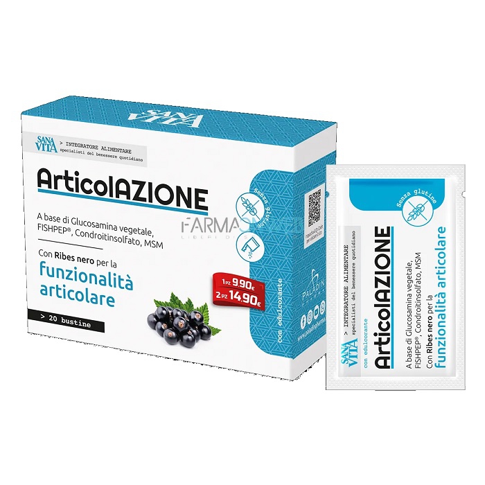 SanaVita Articolazioni Integratore Alimentare 20 buste