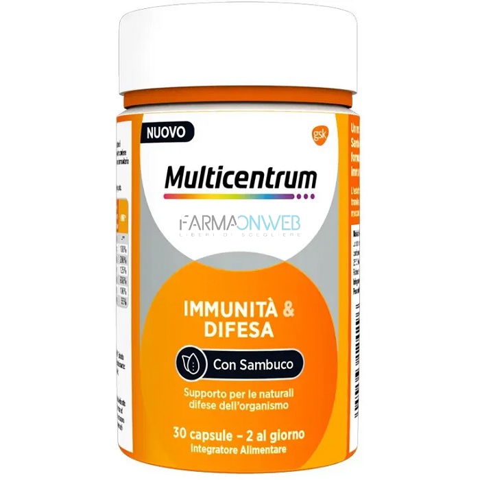 Multicentrum Immunit e Difesa Integratore Alimentare 30 compresse