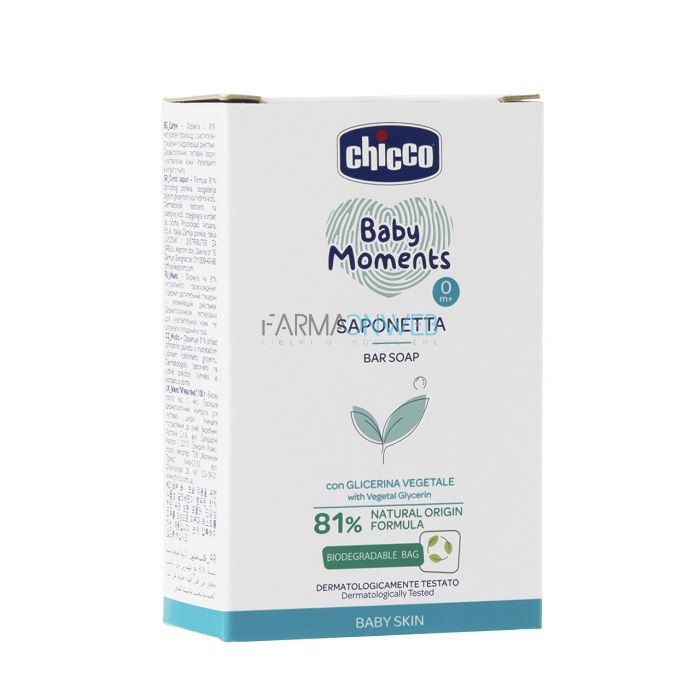 Chicco Baby Moments Saponetta Sapone Solido 100 g
