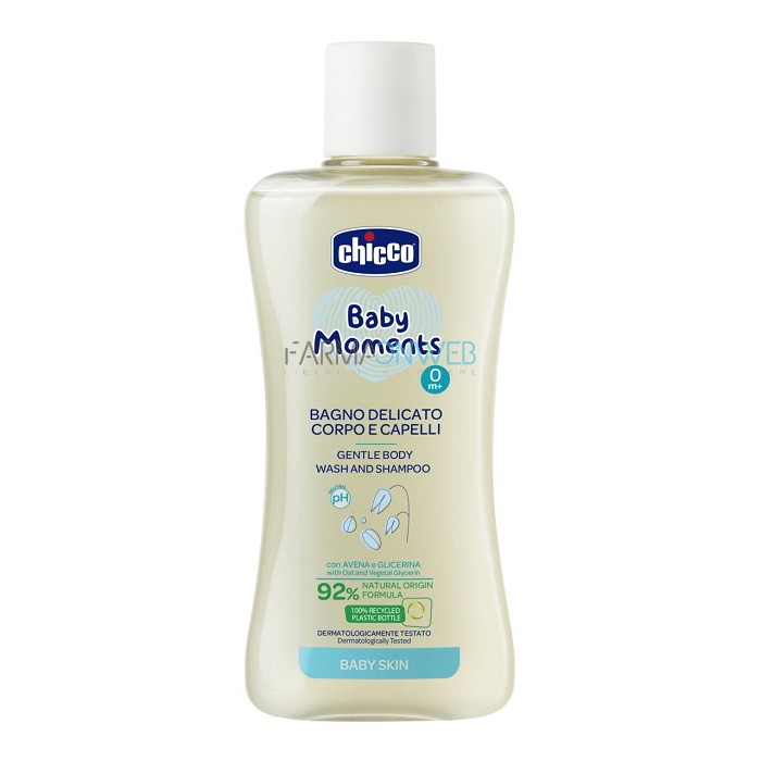 Chicco Baby Moments Bagno Delicato Corpo Capelli 200 ml