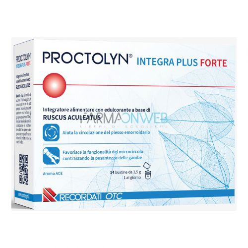 Recordati Linea Microcircolo Proctolyn Integra Plus Integratore 14 Buste