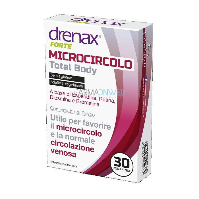 Drenax Forte Microcircolo Total Body 30 compresse