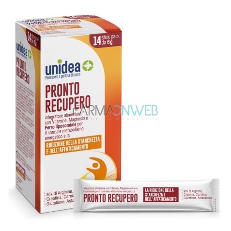 Unidea Pronto Recupero Integratore Alimentare 14 stick