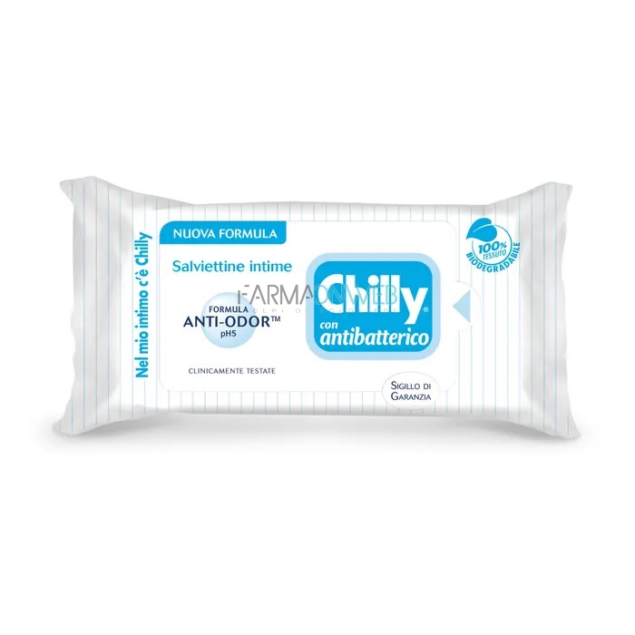 Chilly Pocket Salviette con Antibatterico 12 pezzi