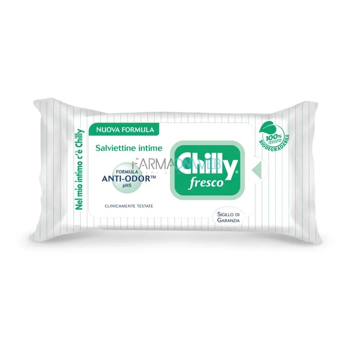 Chilly Pocket Salviette Fresche 12 pezzi
