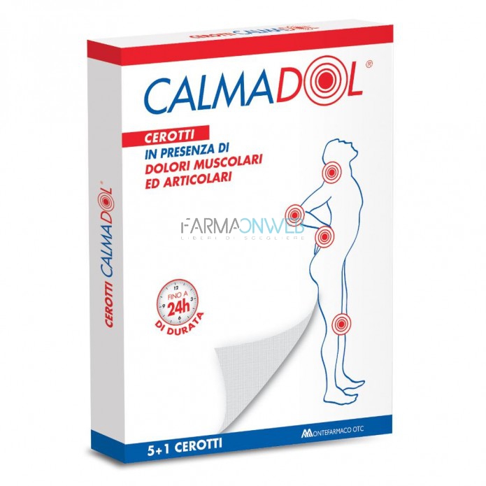 Calmadol Cerotto 6 pezzi