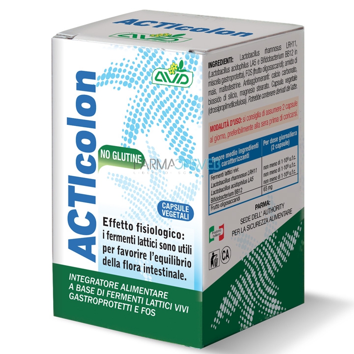 Acticolon Integratore Alimentare 30 capsule