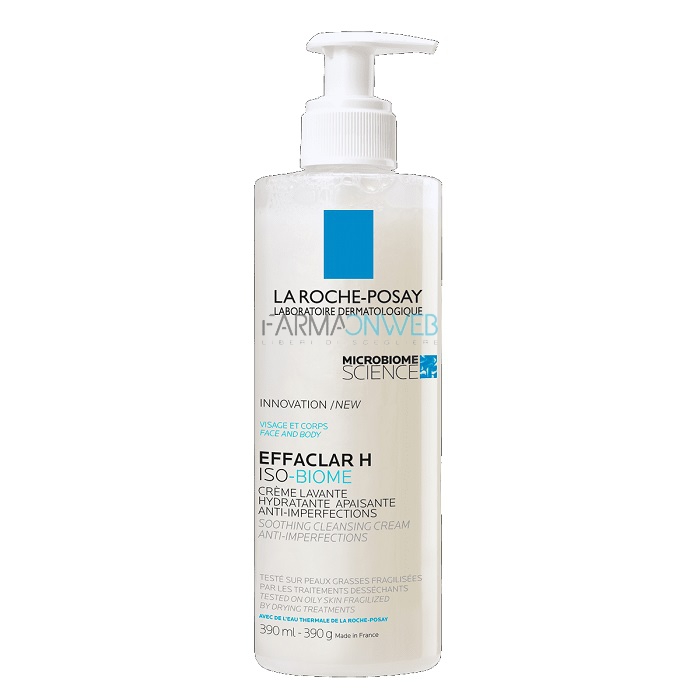 La Roche Posay Effaclar H Iso-Biome Crema Detergente 400 ml