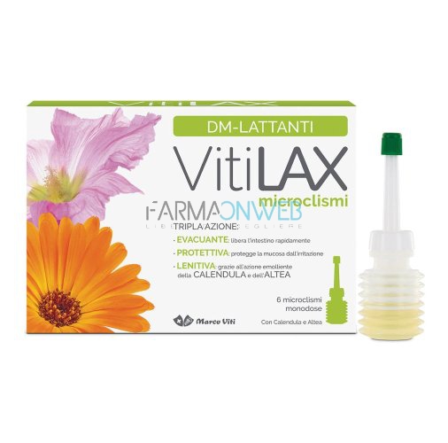 Marco Viti VitiLax Microclismi Bambini 6 x 3 g