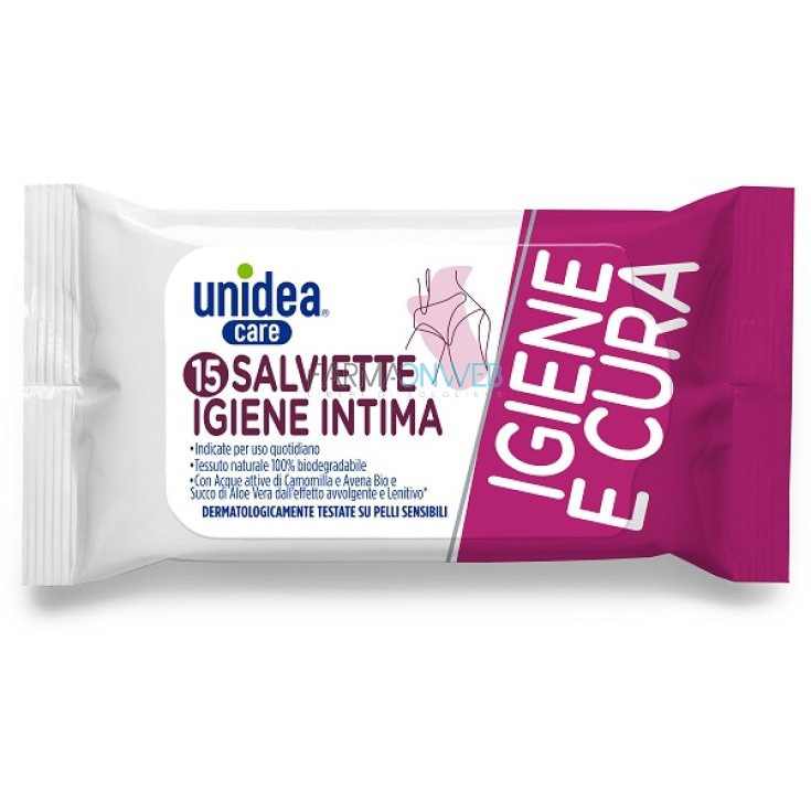 Unidea Salviettine Igiene Intima 15 pezzi