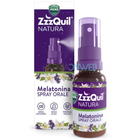 Vicks Zzzquil Natura Spray Orale Integratore Alimentare 30 ml