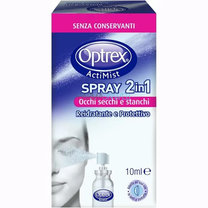 Optrex Actimist Spray 2 In 1 Occhi Secchi E Stanchi 10 ml