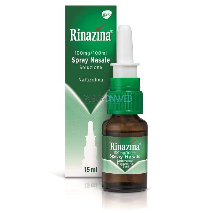 Rinazina 100 Mg/100 Ml Spray Nasale Soluzione Flacone 15 Ml