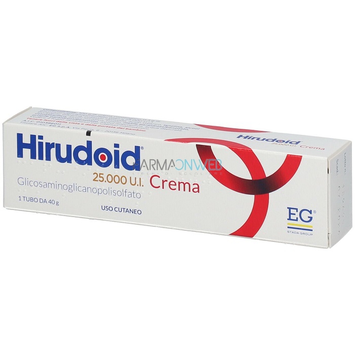 Hirudoid 25000Ui 25.000 Ui Crema Tubo 40 G