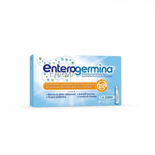 Enterogermina 4 Miliardi/5Ml Sospensiore Orale 20 Flaconcini