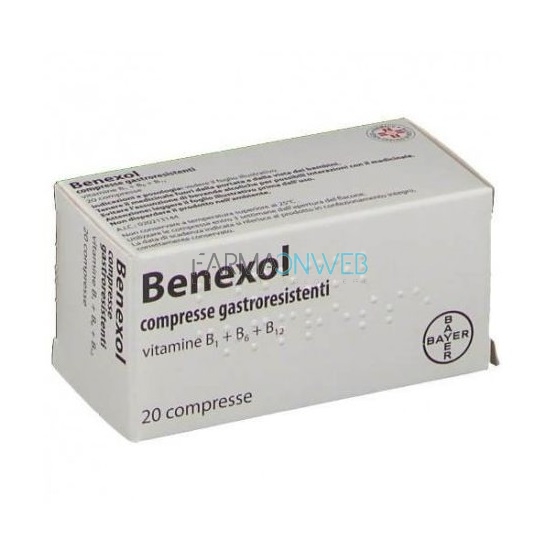 Benexol Compresse Gastroresistenti, 20 Compresse In Flacone Hdpe