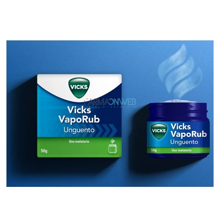 Vicks Vaporub Unguento Per Uso Inalatorio Vasetto 50 G