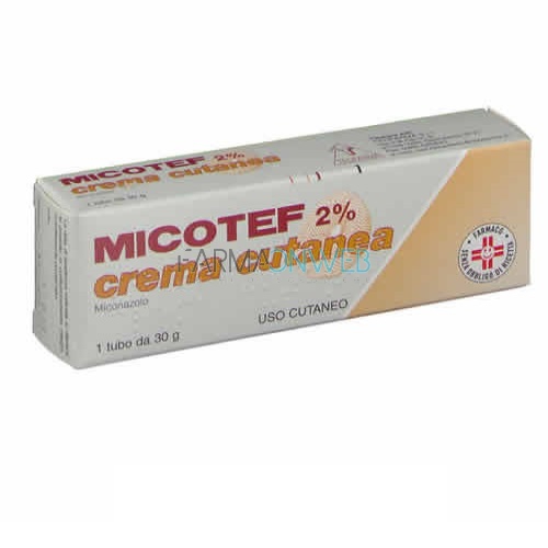 Micotef 2% Crema Cutanea 1 Tubo Da 30 G