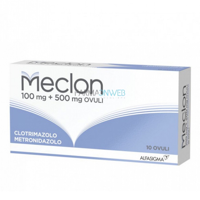 Meclon 100 Mg + 500 Mg Ovuli 10 Ovuli