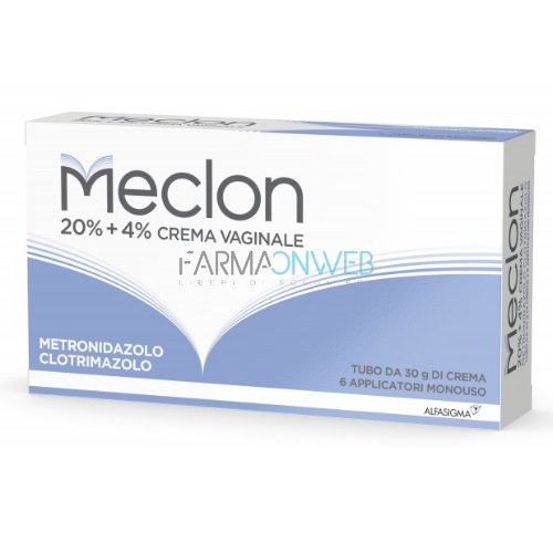 Meclon 20% + 4% Crema Vaginale Tubo 30 G + 6 Applicatori
