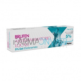 Brufen Antinfiammat 5% Gel Tubo 40 G