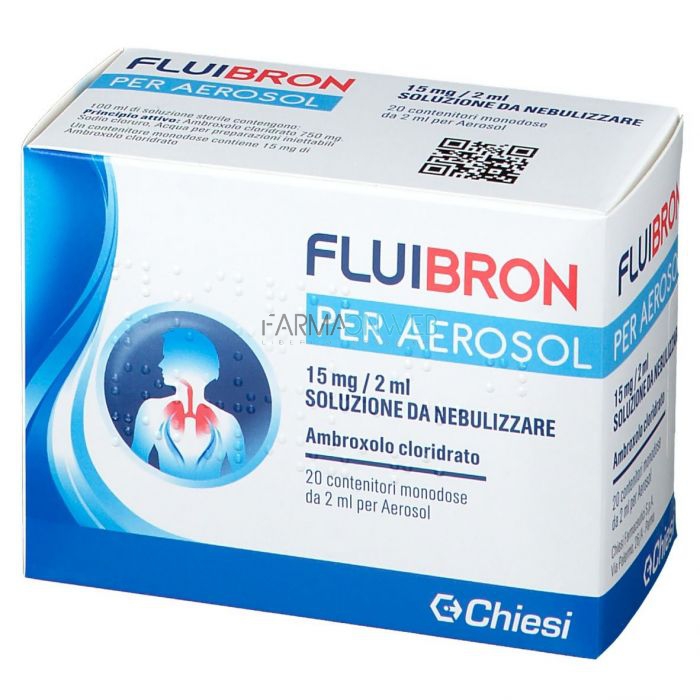 Fluibron 15 Mg/2 Ml Soluzione Da Nebulizzare 20 Contenitori Monodose 2 Ml
