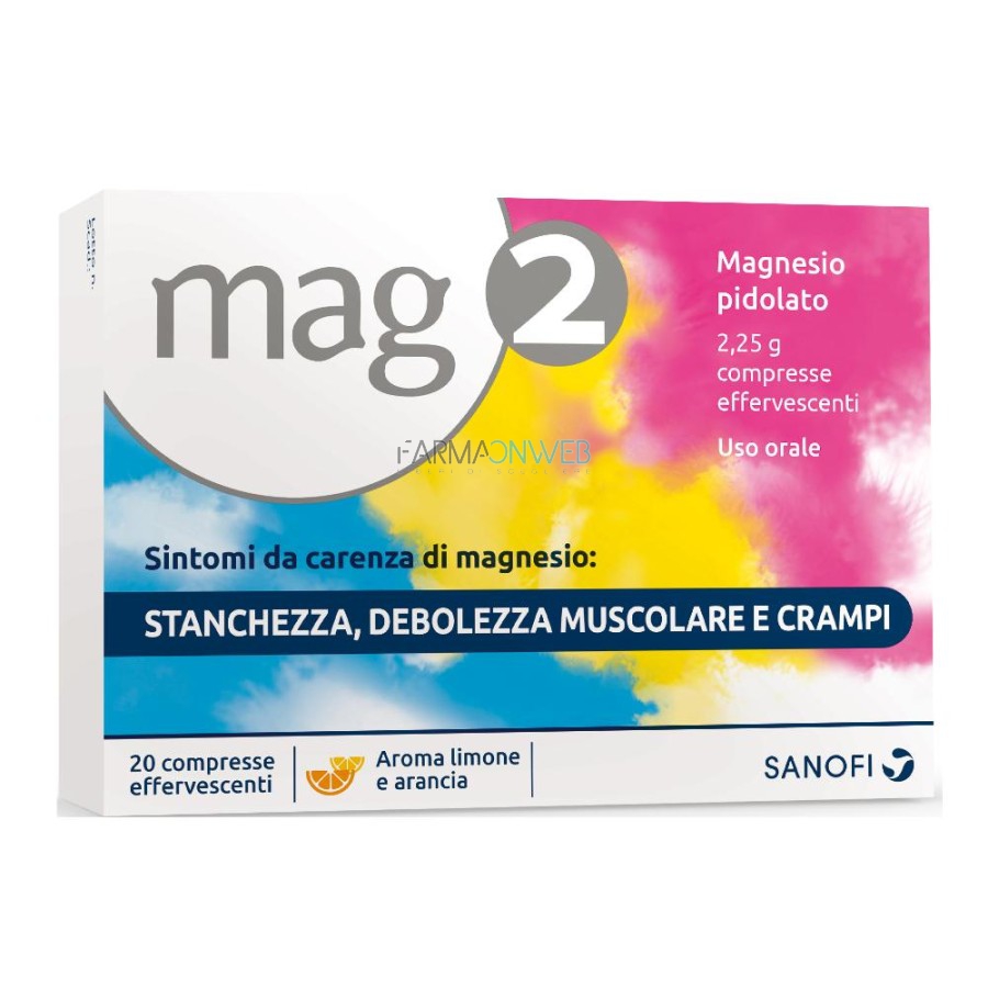 Mag 2 2,25 G Compresse Effervescenti 20 Compresse