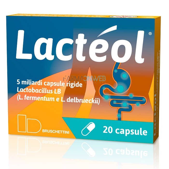 Lacteol 5 Miliardi Capsule Rigide 20 Capsule