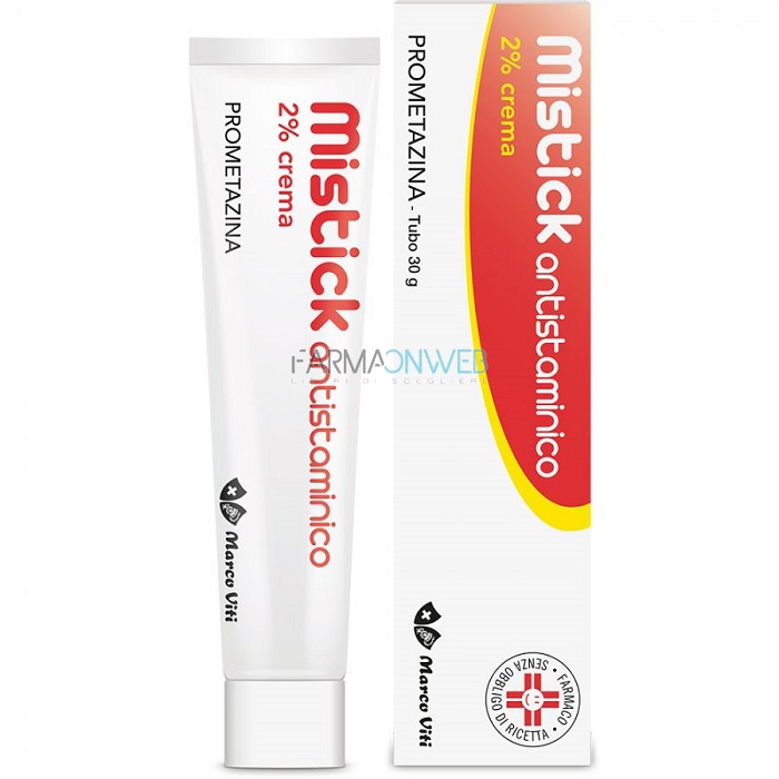 Mistick Antistaminico Mv 2% Crema Tubo 30 G