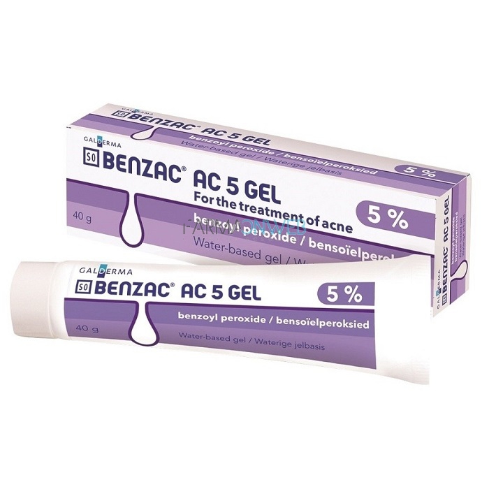 Benzac 5% Gel Tubo 40 G