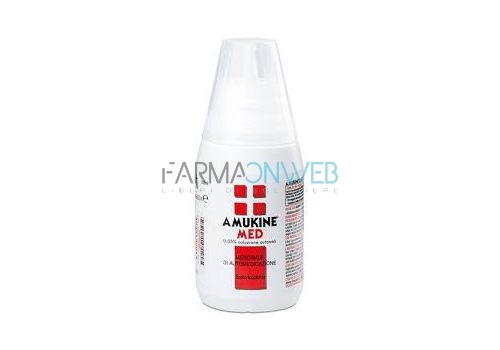 Amukine Med 0,05% Soluzione Cutanea 1 Flacone Da 250 Ml