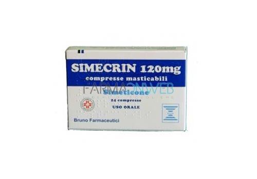Simecrin 120 Mg Compresse Masticabili 24 Compresse
