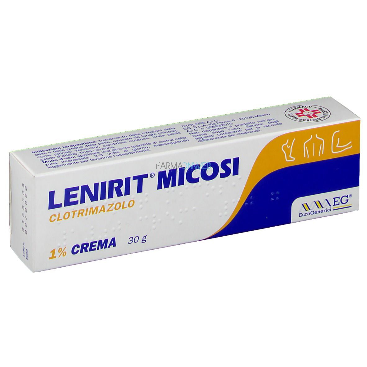 Lenirit Micosi 1% Crema Tubo 30 G