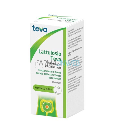 Lattulosio Te 670 Mg/Ml Soluzione Orale Flacone In Pet Da 200 Ml