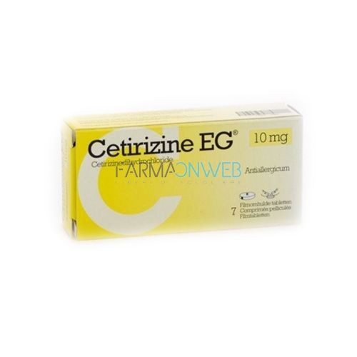 Cetirizina Eg 10 Mg Compresse Rivestite Con Film 7 Compresse Divisibili In Blister Pvc-Al