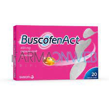 Buscofenact 400 Mg Capsule Molli, 20 Capsule In Blister Pvc/Pe/Pvdc-Al