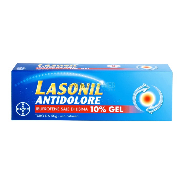 Lasonil Antidolore 10% Gel 1 Tubo Da 50 G