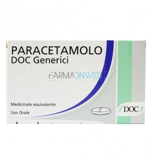 Paracetamolo Doc 500 Mg Compressa 30 Compresse In Blister Pvc